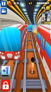 bus & subway surf 2 Multi Player runner Screen Shot 1