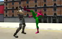 Spider Hero Survival vs Crime City Gangsters War Screen Shot 2