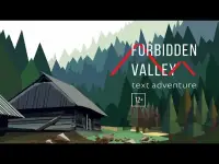 Forbidden Valley - Text Adventure Screen Shot 0