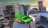 Free Limo Flying Car Simulator Screen Shot 2