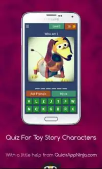 Toy Story Quiz - Guess Character Screen Shot 0