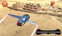 Futuristic Flying Car Stunts Extreme Shooting Game Screen Shot 2