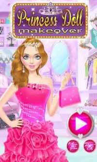 Princess Doll Makeover Screen Shot 0