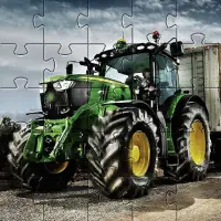 Jigsaw Puzzles John Deere Tractor Games Grátis Screen Shot 5