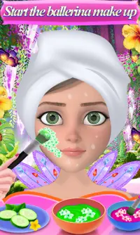 Ballerina Fairy Makeup Spa Salon: Dressup Game Screen Shot 0