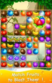 Fruit Garden Juice Match 3 game Screen Shot 0