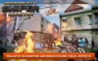 Modern City Sniper Shooter Screen Shot 0