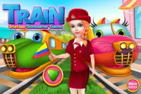 Train Station Simulator Game - Fun Games for Kids Screen Shot 0