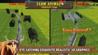 مزرعة الحيوانات النقل القطار Screen Shot 1