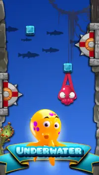 Octopus World: Underwater Challenges Game Screen Shot 0