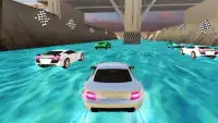 Flotante agua coche gratis juego Screen Shot 1