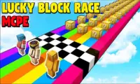 Lucky Block Race にとって Minecraft PE Screen Shot 1