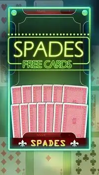 Spades Offline: Free Ace Of Spades Cards Screen Shot 2