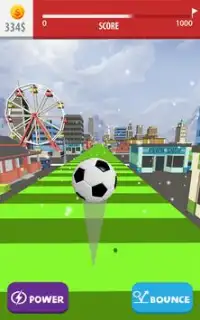 Fútbol Mundo Minúsculo Héroe - Patada la Bola Screen Shot 2