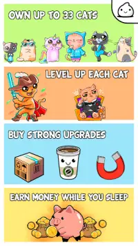 Unicorn Cat Evolution - Idle Cute Kawaii Clicker Screen Shot 3