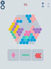 Hex 101! Hexagonal Block Puzzle Game Screen Shot 15