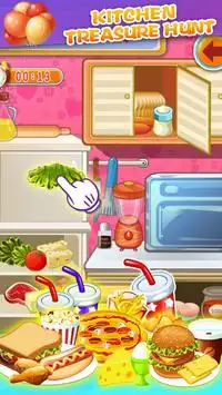 マジックキッチンシミュレーション料理ゲーム Screen Shot 1