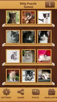 Cute Kitty Puzzle Games - Free Jigsaw Puzzles Screen Shot 0