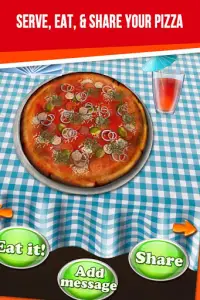 لعبة بيتزا - Pizza Maker Game Screen Shot 4