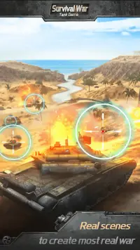 Survival War: Tank Game Screen Shot 2