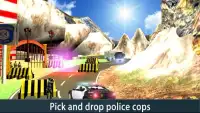 Police Bus Uphill Drive Simulator game Screen Shot 0