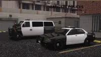 Gangster Chase Police Car Sim Screen Shot 0