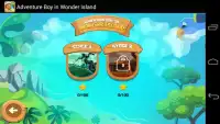 Adventure Boy in Wonder Island Screen Shot 1
