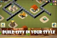Castle blocks game: 3D build village simulator Screen Shot 0