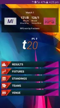 IPL 2016 (Season 9) Screen Shot 0