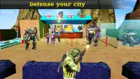 choque do combate comando: robô guerra 3D Screen Shot 4