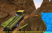 Dangerous Hill Truck Driving Screen Shot 0