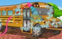 My School Bus - Cleaning Game Screen Shot 2