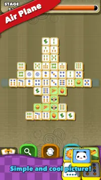 Mahjong Connect - Hidden Pictures Screen Shot 1