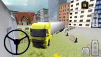 Teslimat Kamyon Sürücüsü 3D Screen Shot 1