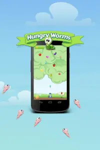 Hungry Worms Screen Shot 4