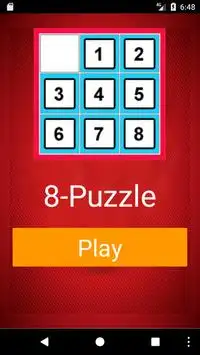 Eight Puzzle Game Screen Shot 1