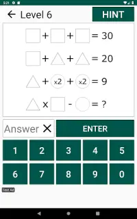Logic - Math Riddles and Puzzles Screen Shot 11