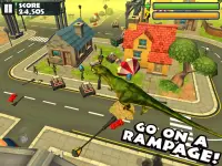 Jurassic Rampage: Smash City Screen Shot 5