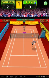 Badminton 3D Game Screen Shot 0