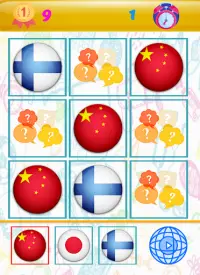 Landen Sudoku Spel voor kinderen Screen Shot 8