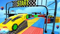Mega Car Stunts Racing - Ramp Stunt Car Games 2020 Screen Shot 0