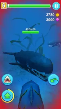 Акулий симулятор - Shark Simulator Screen Shot 2