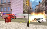Fire Brigade Truck Simulator Screen Shot 1