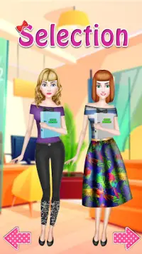 Office Fashion Makeover: Girl Dress up Screen Shot 2