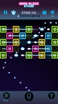 قواطع الطوب - Neon 9 Screen Shot 5