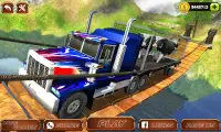 Farm Animal Truck Driver Game Screen Shot 0