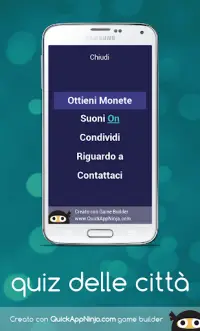 Quiz delle città 2020 Screen Shot 6