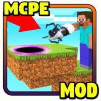 New Portal Gun MCPE - Minecraft Mod