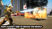 FireFighter Emergency Rescue Game-Ambulance Rescue Screen Shot 5