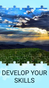 Game Puzzle Jigsaw Pemandangan Screen Shot 3
